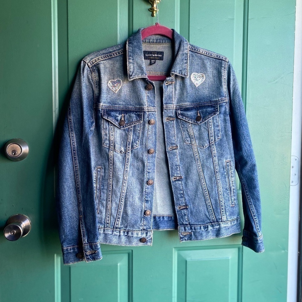 Lucky Brand ladies size medium denim jacket